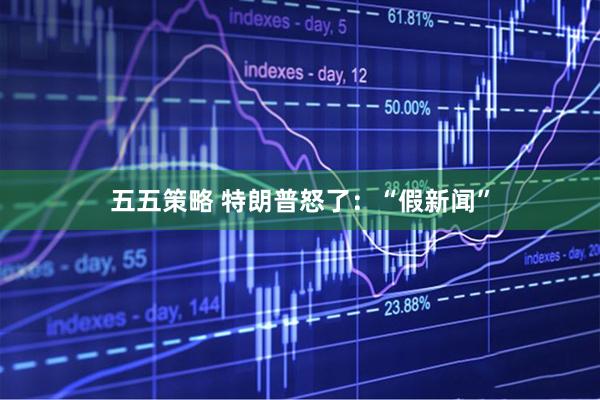 五五策略 特朗普怒了：“假新闻”