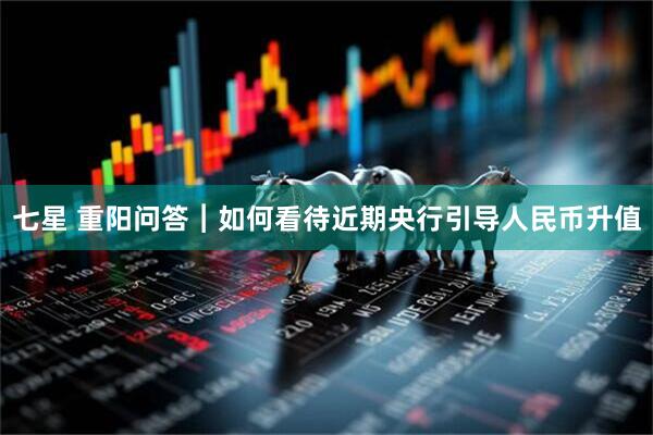 七星 重阳问答︱如何看待近期央行引导人民币升值