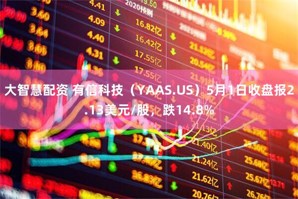 大智慧配资 有信科技（YAAS.US）5月1日收盘报2.13美元/股，跌14.8%